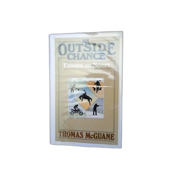 An Outside Chance Essays on Sport hardcover Thomas McGuane 1980 - Picture 2 of 3